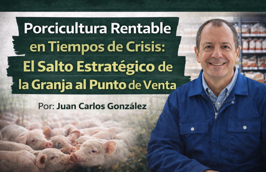 Porcicultura Rentable en Tiempos de Crisis: El Salto Estratégico de la Granja al Punto de Venta
